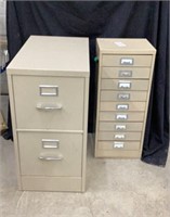 (2) Filing Cabinets