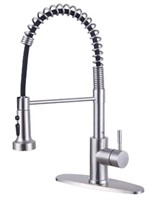 Hottist Kitchen Faucet With Pull Down Sprayer,