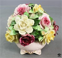Adderley Porcelain Floral Arrangement