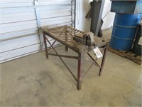 Shop Table with Wilton Vise