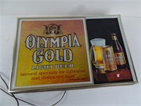 Olympia Gold Bar Light - Needs Bulb - 21x14