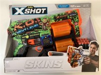 New Zuru X-Shot Dread Boom Skins Air Blaster