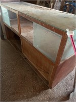 Approximately 5 1/2 foot display case, Buyer will