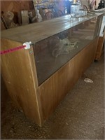 6 foot display case, looks good just needs to be