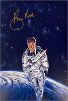 Autograph COA 007 Roger Moore Photo