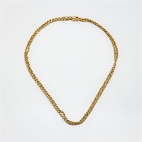 14kt Yellow Gold 25 inch 1.6mm Rope Chain Necklace