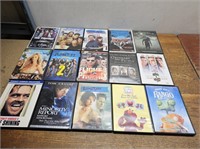 15 DVD's