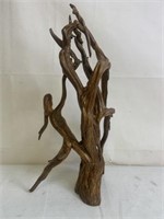 Driftwood Lady Figure, 20"t x 9"w