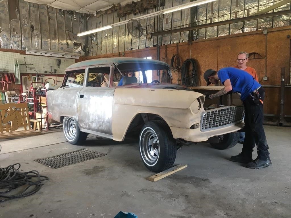 1955 Chevrolet Station Wagon - Project Rat Rod