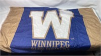 Winnipeg Blue Bombers flag