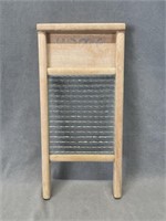 Antique Glass Washboard