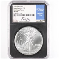 2021 T2 Signed ASE NGC MS70
