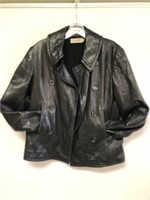 Size 8 Calvin Klein Leather Jacket