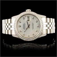 Rolex DateJust 1.50ctw Diamond 36MM Wristwatch