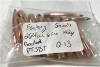 (13) F2nd 264 Cal. 142gr. Bonded PTSBT Bullets