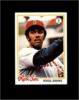 1978 Topps #720 Fergie Jenkins EX to EX-MT+