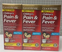 6X Children's Pain & Fever Oral Suspension - Ages