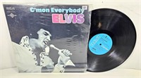 GUC Elvis Presley "C'mon Everybody" Vinyl Record