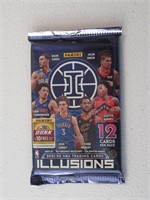 2021-22 ILLUSIONS BASKETBALL SEALED 12 CARD PACK