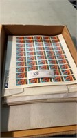 Box lot of stamp
