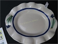 Oval Dish by Tom Jones Pottery, Fairhope, AL