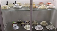 14 sets of Teacups & saucers
