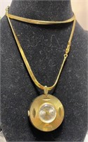 Vintage Necklace clock