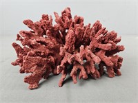 Resin Red Coral Decor - Some Chips