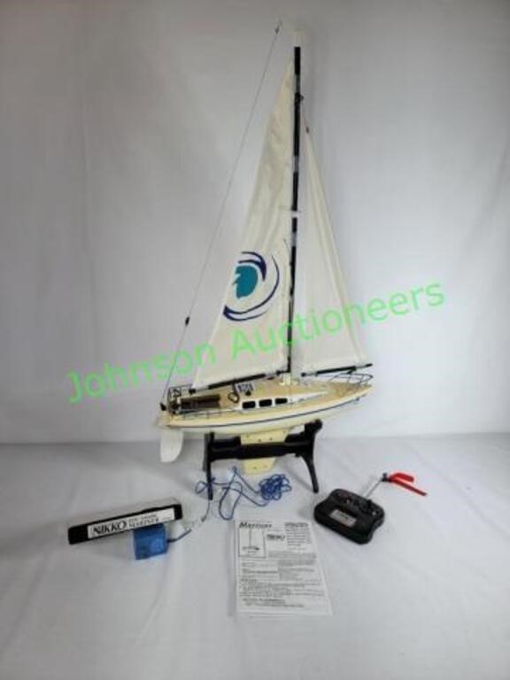 Remote control sail boat