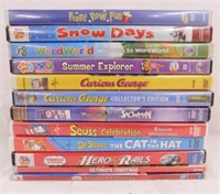 12 kid's DVD movies