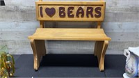 Child's Size Wooden Bench 20" X 20"