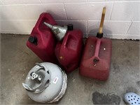 TANK AND GAS CANS