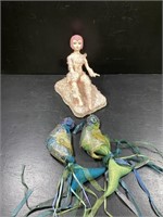 Porcelain Mermaid & More