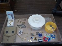 Various jewelry items