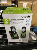 Vtech Dect 6.0 2-Handset Cordless Phone System