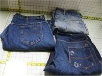 3 Pair Used Blue Jeans