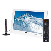 Tyler 13.3” Portable TV LCD Monitor 1080P Recharge