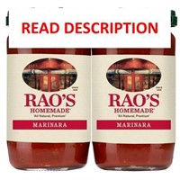 Rao's Marinara Tomato Sauce 28oz 2Pck  Missing One