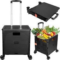SELORSS Foldable Utility Cart Portable Collapsible