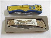 Two Vintage Pocket Knives Longest 7.5"