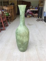 Large Glass Vase Made in Spain