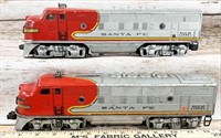 Lionel 2243 Santa Fe diesel (1955-1957), & 2333