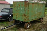 4 wheel luggage cart from airport (other items in