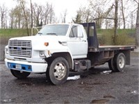 1985 Ford F600 Utility Truck