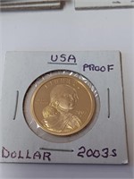 2003 One Dollar Sacagawea Coin