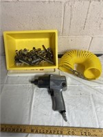 Sioux air gun & fittings etc- see pictures