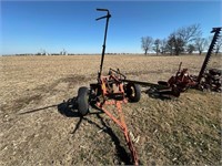 CASE PULL BEHIND TWO BOTTOM PLOW.