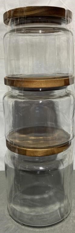 Set Of 3 Jars (pre-owned)