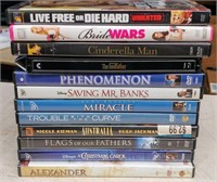 12 DVD MOVIES GREAT TITLES