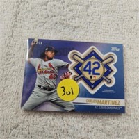 2018 Topps Update Jackie Robinson Patch Carlos